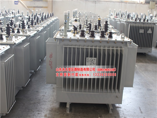 崇左SH15-1000KVA/10KV/0.4KV非晶合金变压器